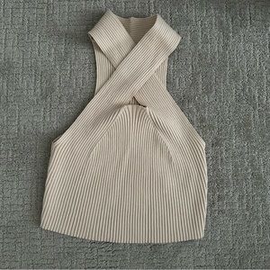 NWT Cider Ribbed Knit Crop Top
